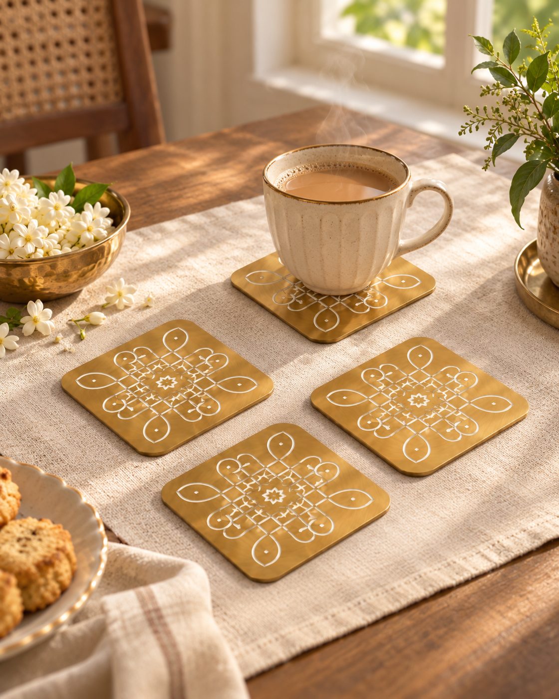 Kolam Coasters