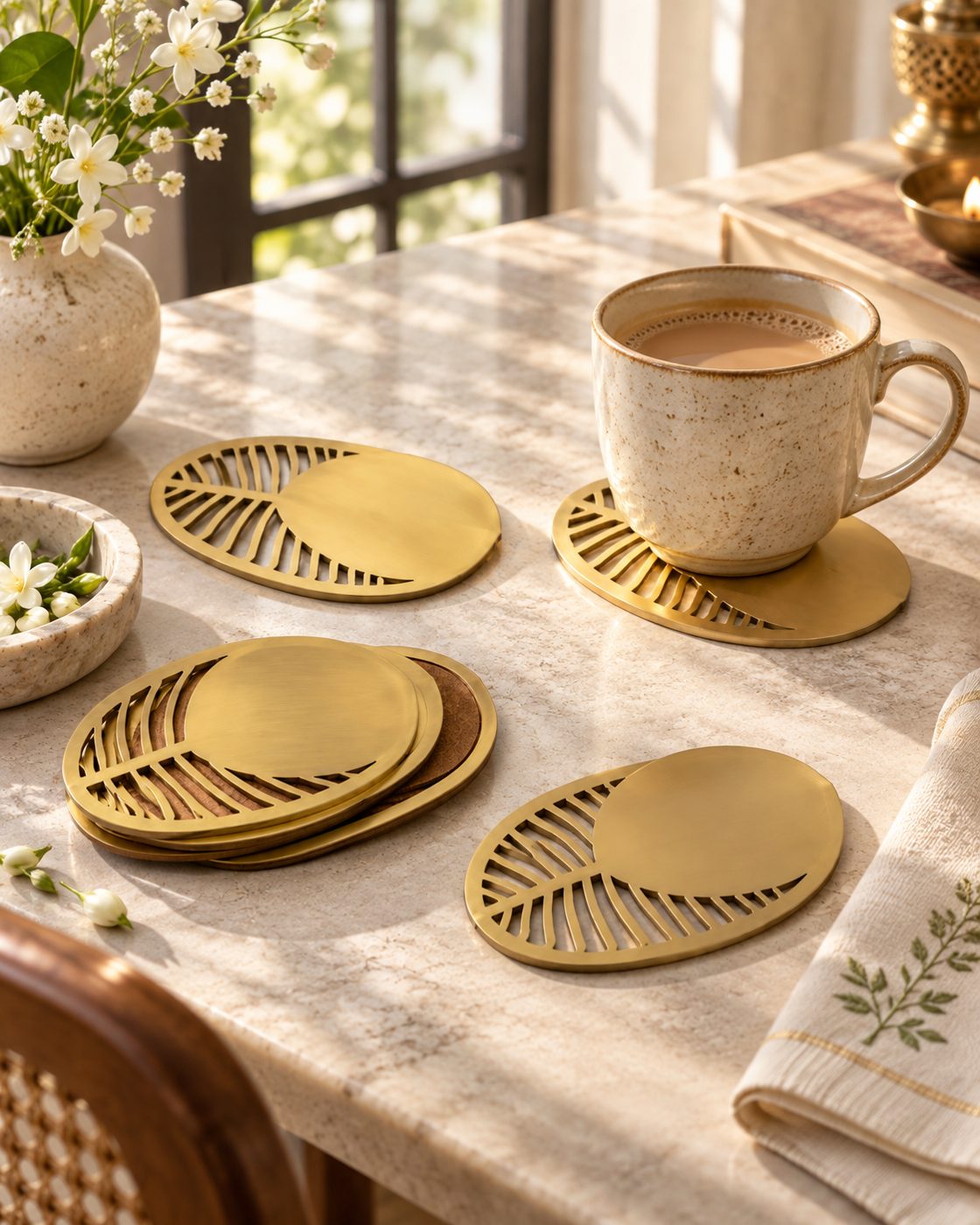 Leaf Coasters
